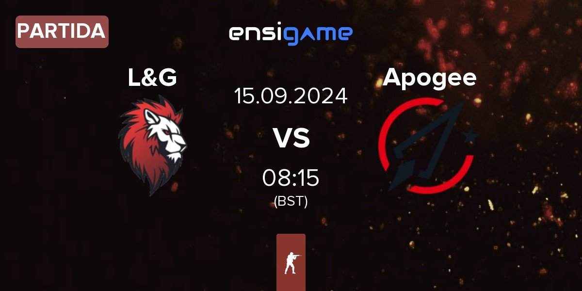 Partida L&G vs Apogee | 15.09