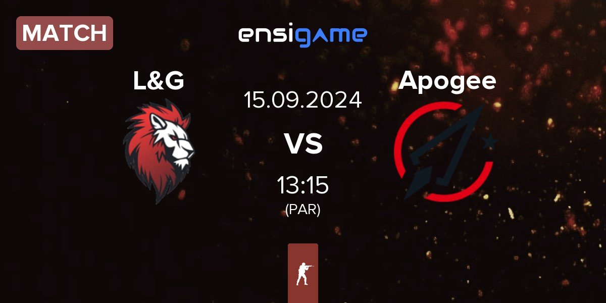 Match L&G vs Apogee | 15.09