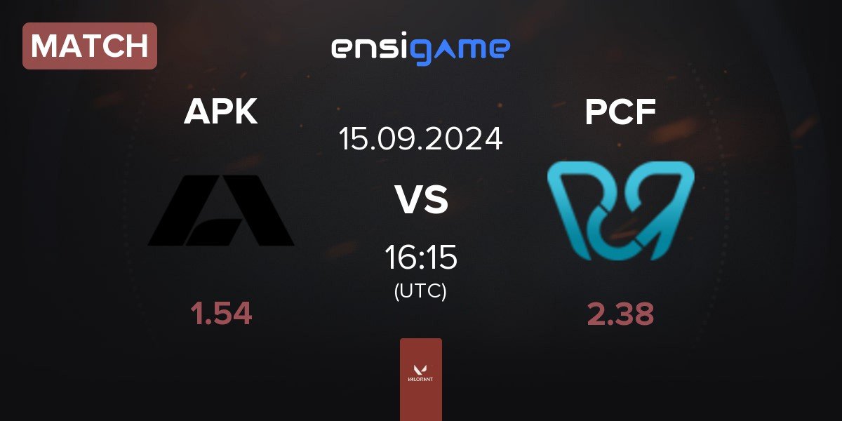 Match Apeks APK vs Pcific Esports PCF | 15.09