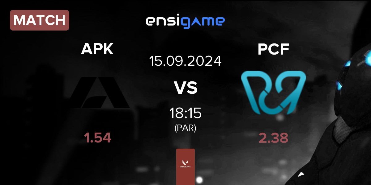 Match Apeks APK vs Pcific Esports PCF | 15.09