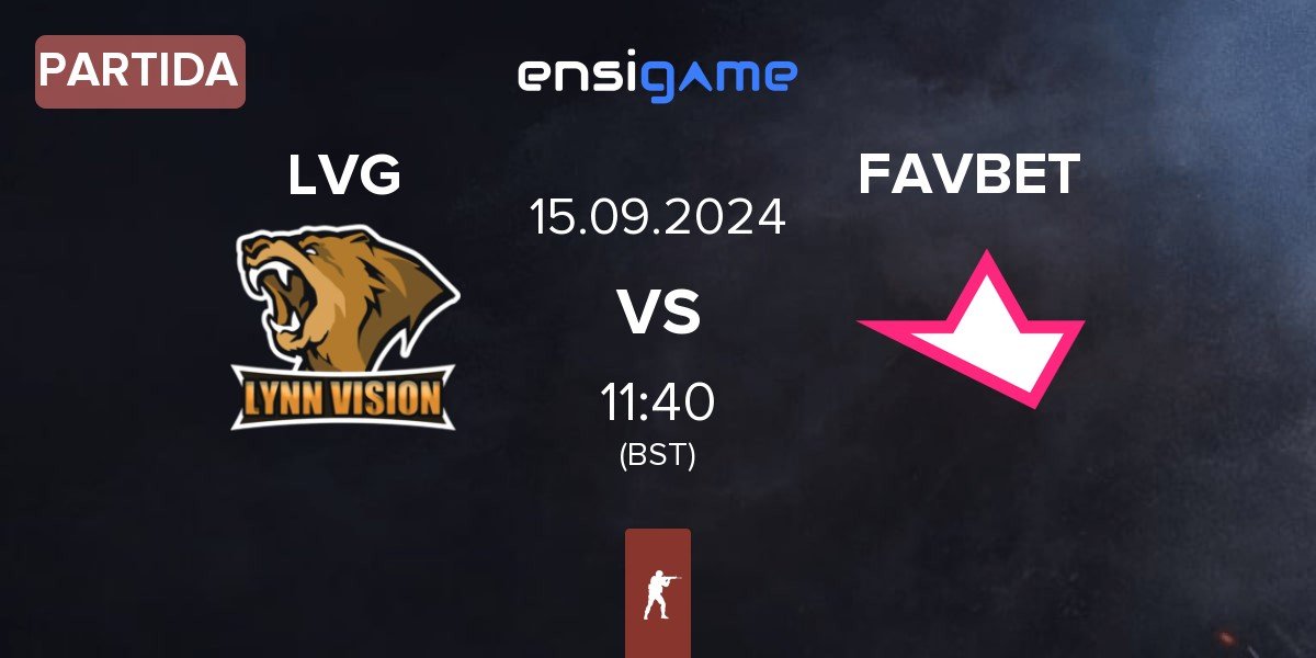 Partida Lynn Vision Gaming LVG vs FAVBET Team FAVBET | 15.09