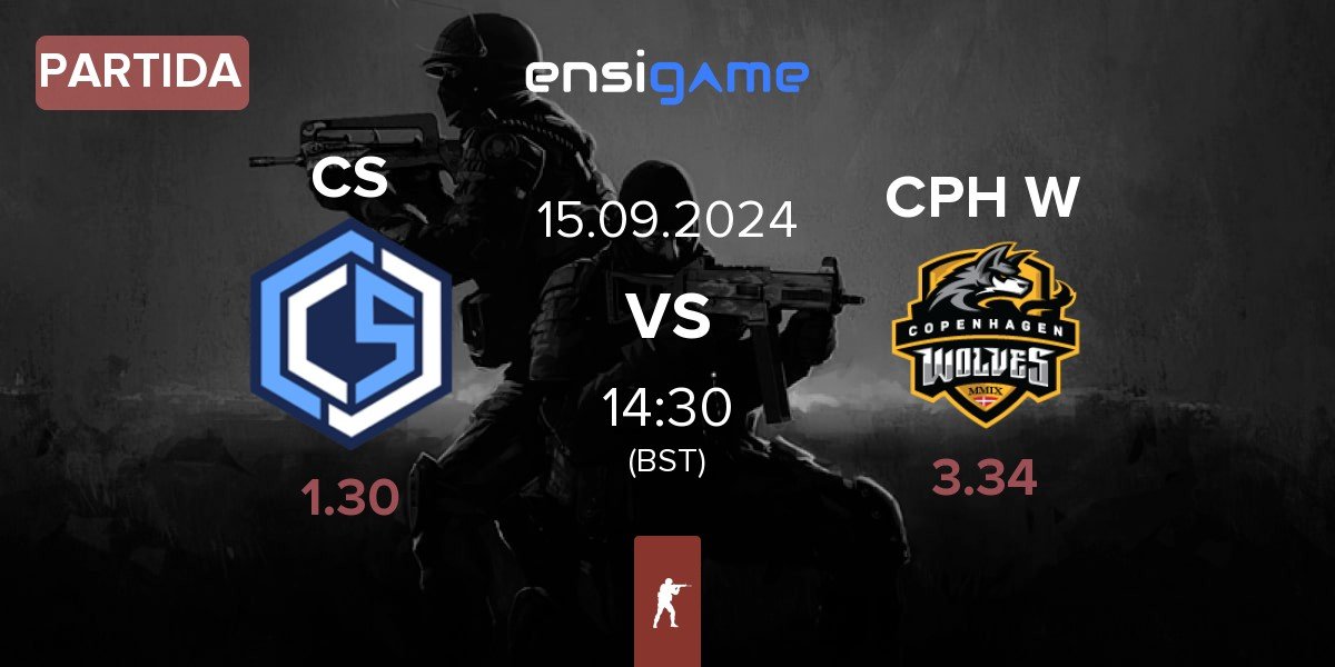 Partida CYBERSHOKE Esports CS vs Copenhagen Wolves CPH W | 15.09