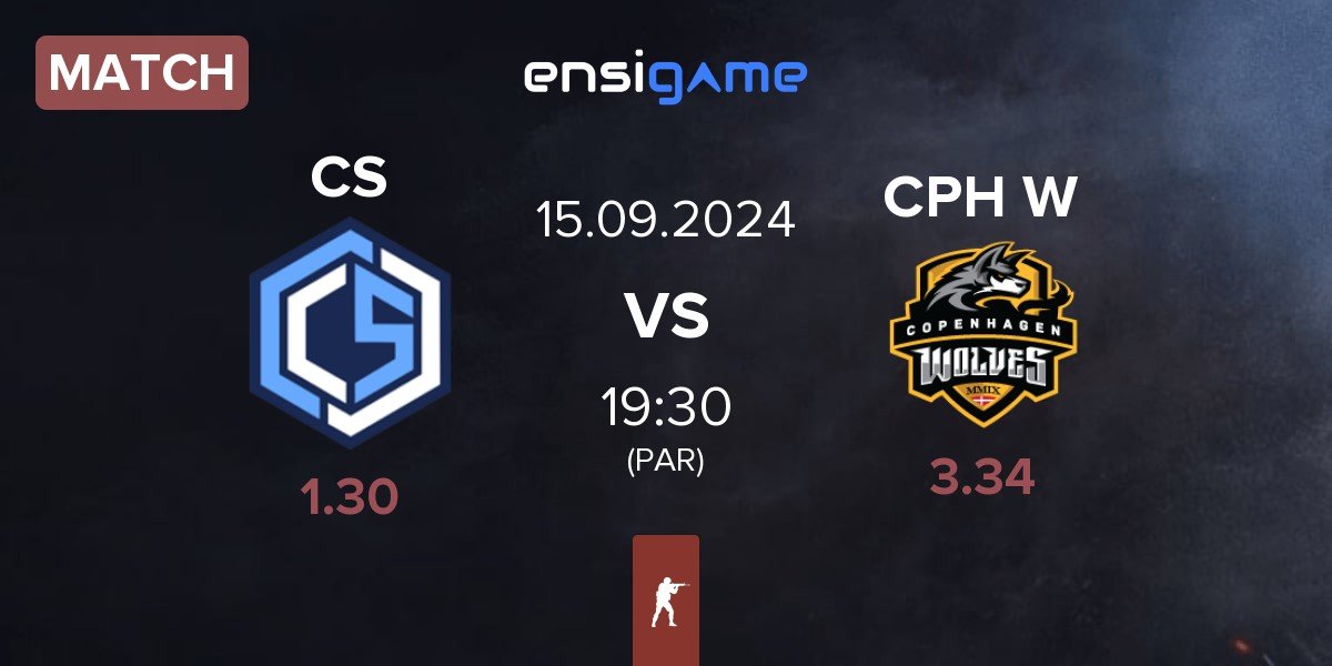 Match CYBERSHOKE Esports CS vs Copenhagen Wolves CPH W | 15.09