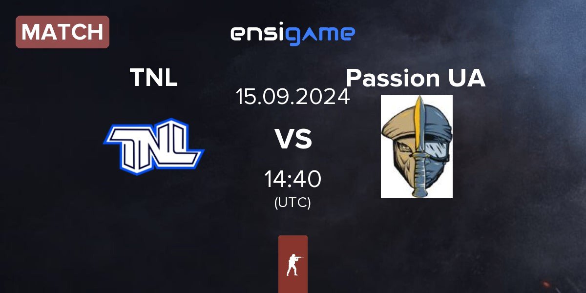 Match TEAM NEXT LEVEL TNL vs Passion UA | 15.09