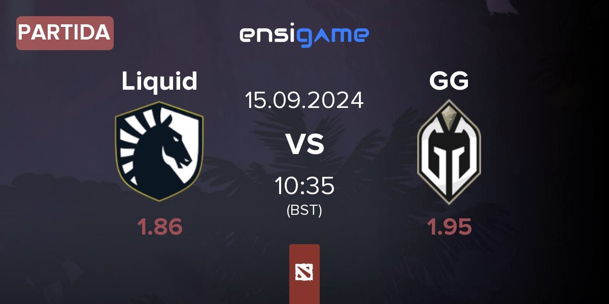 Partida Team Liquid Liquid vs Gaimin Gladiators GG | 15.09