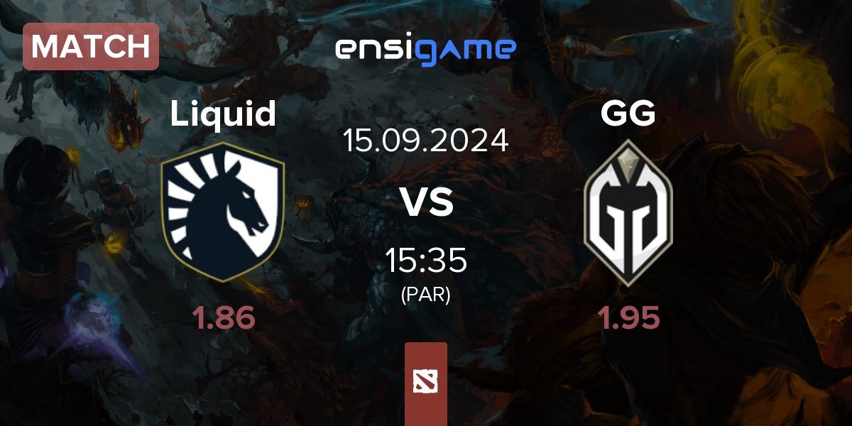 Match Team Liquid Liquid vs Gaimin Gladiators GG | 15.09