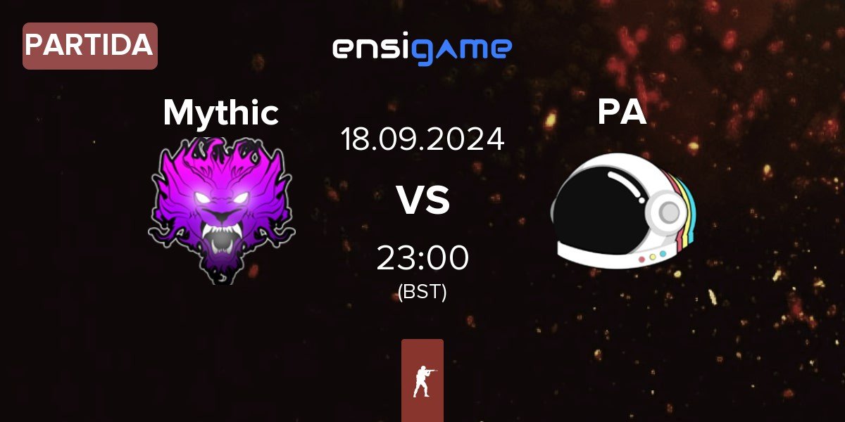 Partida Mythic vs Party Astronauts PA | 18.09