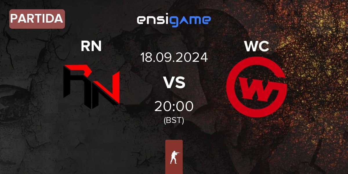 Partida Revenge Nation RN vs Wildcard Gaming WC | 18.09