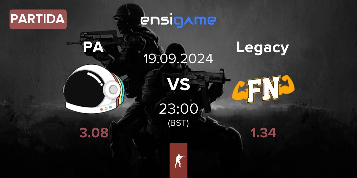 Partida Party Astronauts PA vs Legacy | 19.09