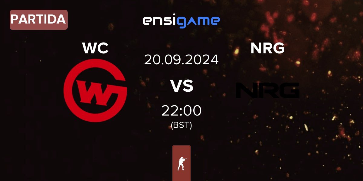 Partida Wildcard Gaming WC vs NRG Esports NRG | 19.09