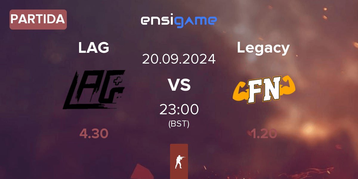 Partida LAG Gaming LAG vs Legacy | 20.09