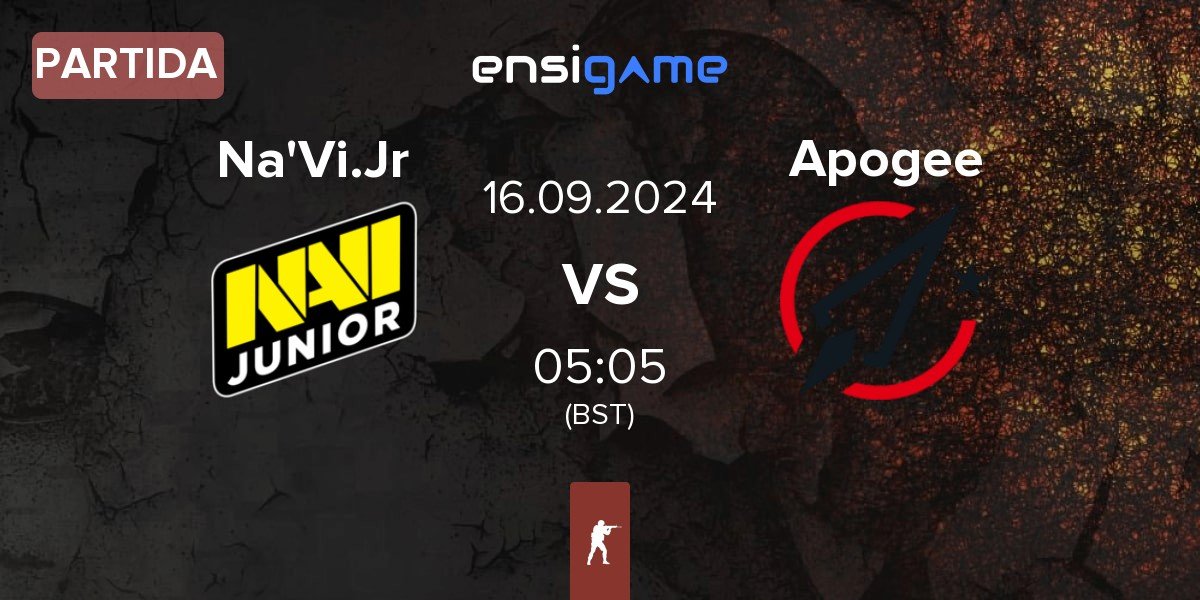 Partida Natus Vincere Junior Na'Vi.Jr vs Apogee | 16.09