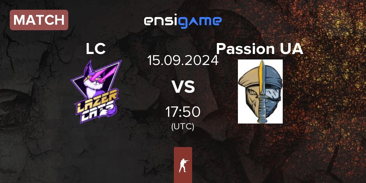 Match Lazer Cats LC vs Passion UA | 15.09