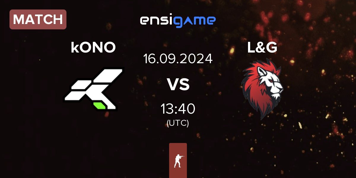 Match kONO.ECF kONO vs L&G | 16.09