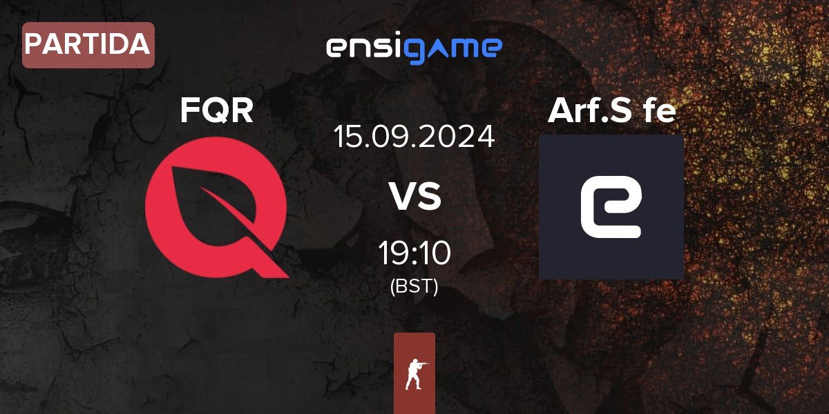 Partida FlyQuest RED FQR vs Arf Squad female Arf.S fe | 15.09