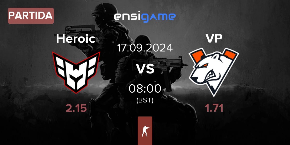 Partida Heroic vs Virtus.Pro VP | 17.09