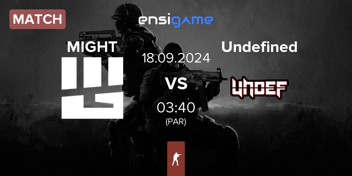 Match MIGHT vs Undefined | 18.09