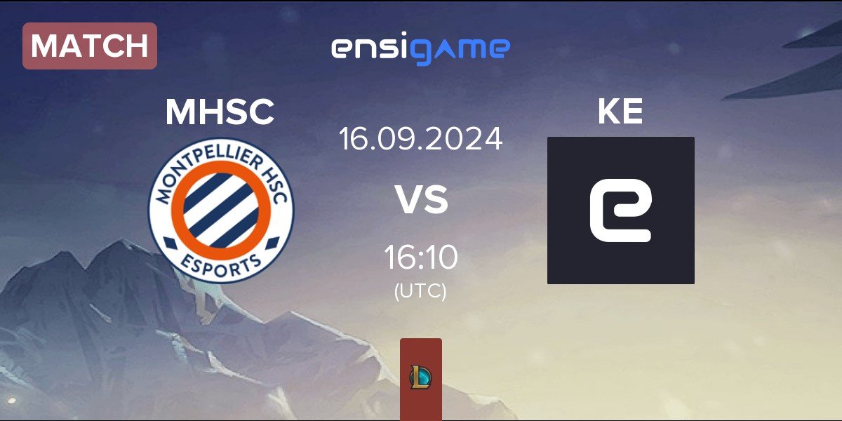 Match MHSC Esport MHSC vs Klanik Esport KE | 16.09