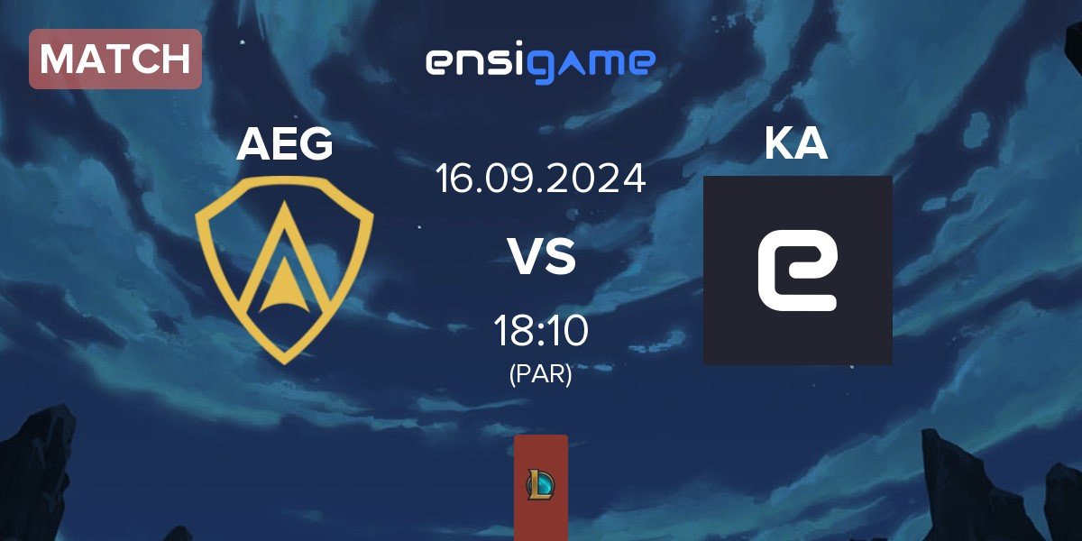 Match Aegis AEG vs Kafard Academie KA | 16.09