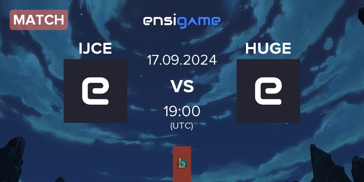 Match Ici Japon Corp IJCE vs HUGE Esport HUGE | 16.09