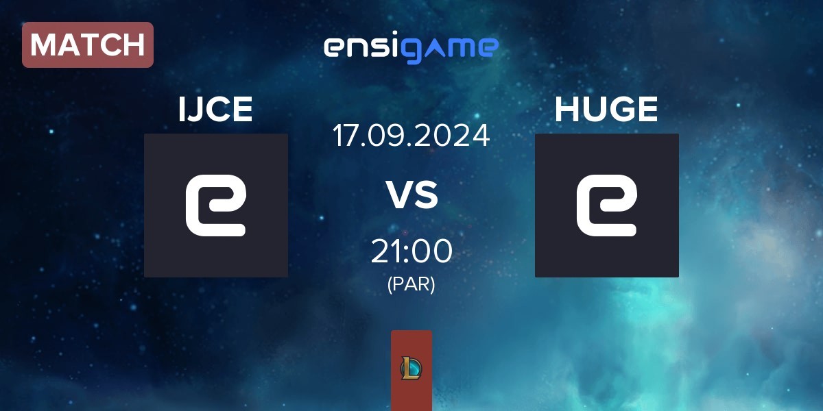 Match Ici Japon Corp IJCE vs HUGE Esport HUGE | 16.09