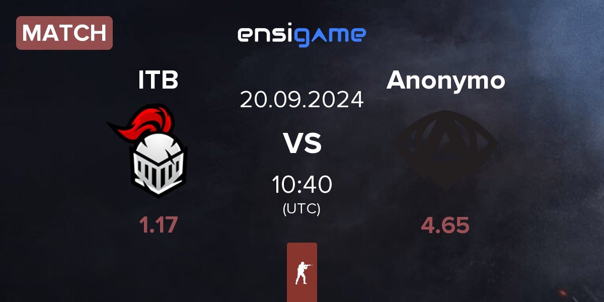 Match Into The Breach ITB vs Anonymo Esports Anonymo | 20.09