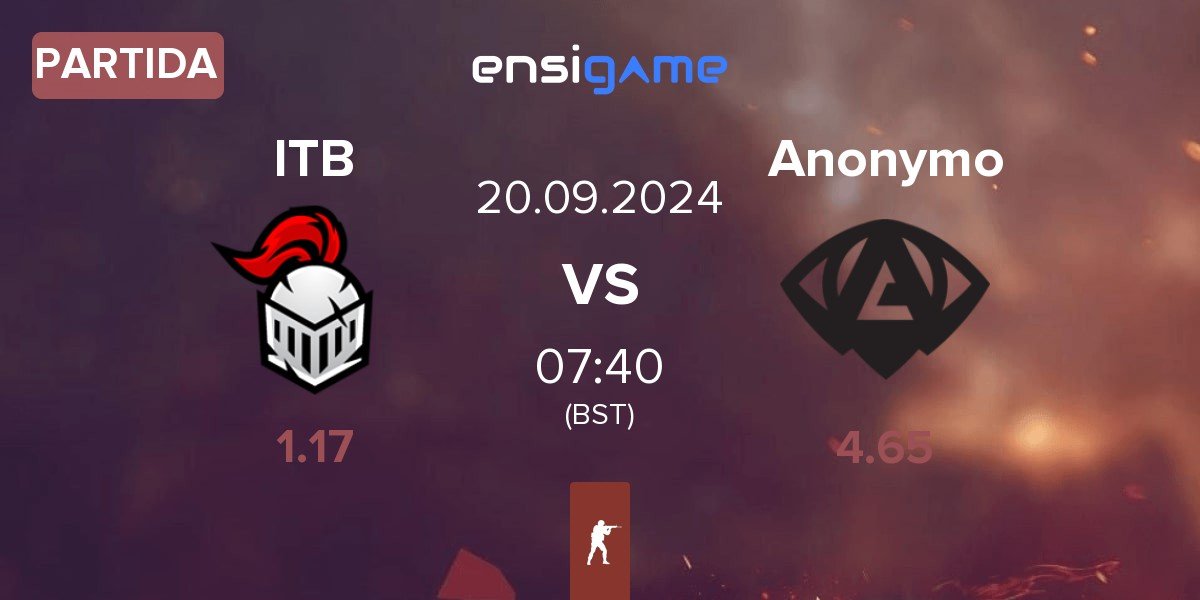 Partida Into The Breach ITB vs Anonymo Esports Anonymo | 20.09