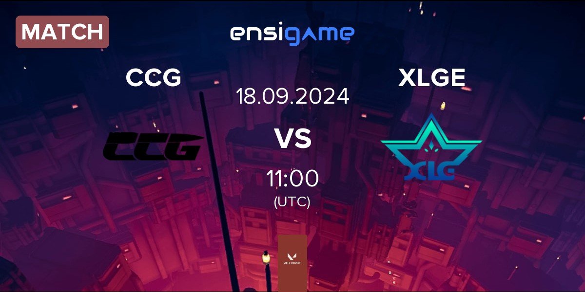 Match Chosen Clique Gaming CCG vs XLG Esports XLGE | 18.09