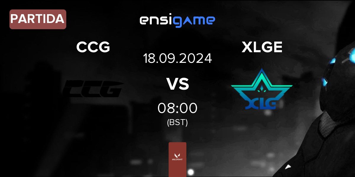 Partida Chosen Clique Gaming CCG vs XLG Esports XLGE | 18.09