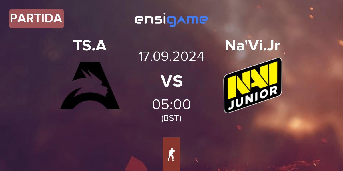 Partida Team Spirit Academy TS.A vs Natus Vincere Junior Na'Vi.Jr | 17.09