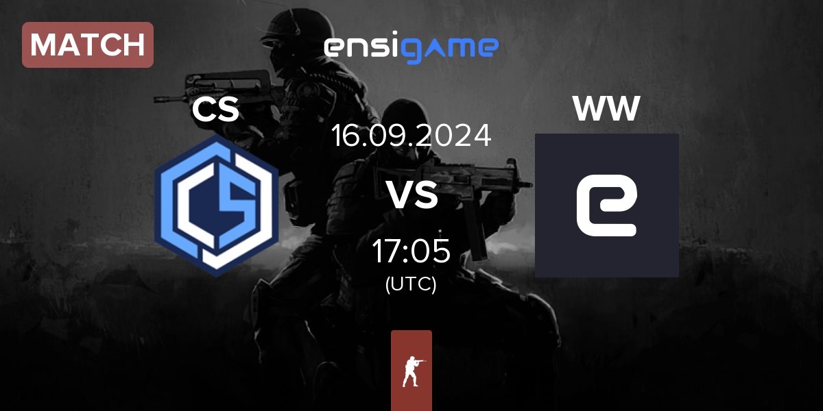 Match CYBERSHOKE Esports CS vs WW Team WW | 16.09