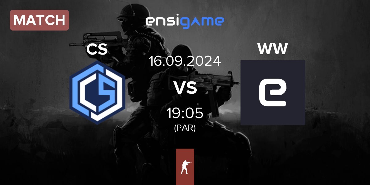 Match CYBERSHOKE Esports CS vs WW Team WW | 16.09