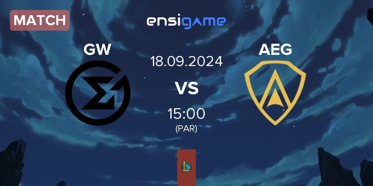 Match GameWard GW vs Aegis AEG | 18.09