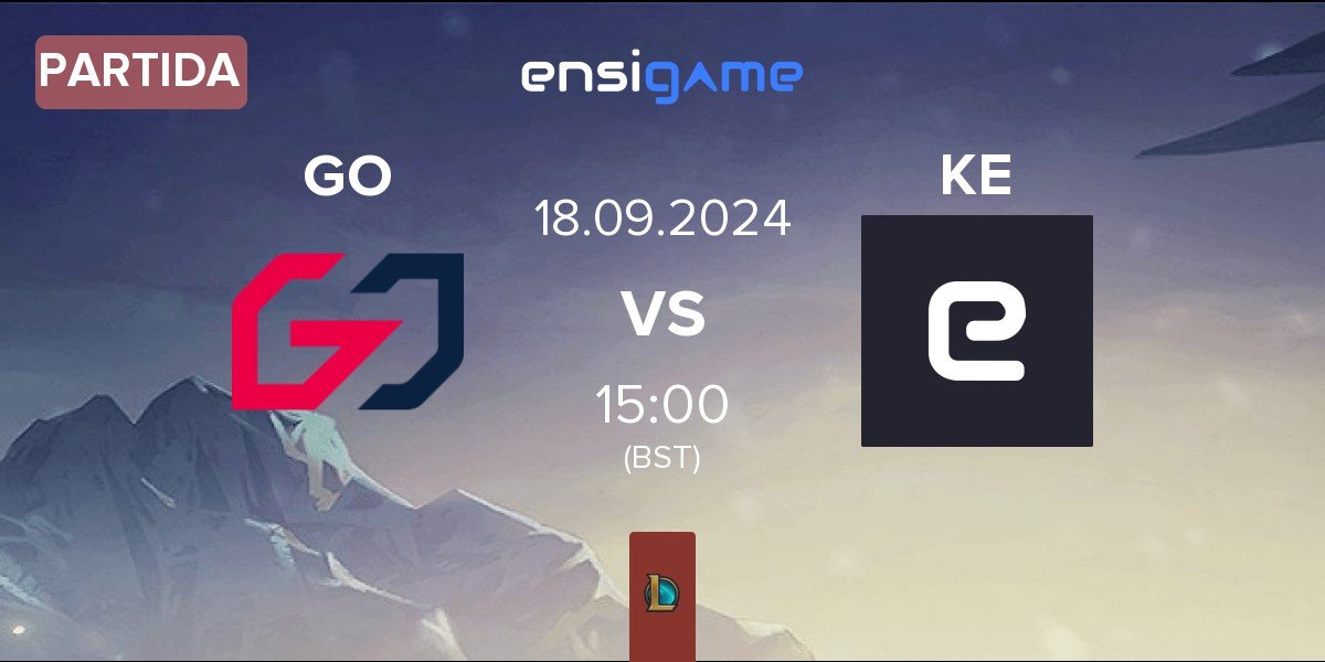 Partida Team GO GO vs Klanik Esport KE | 18.09