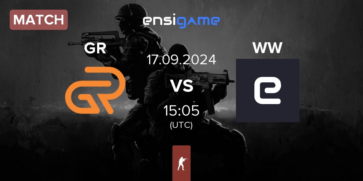 Match GR Gaming GR vs WW Team WW | 17.09