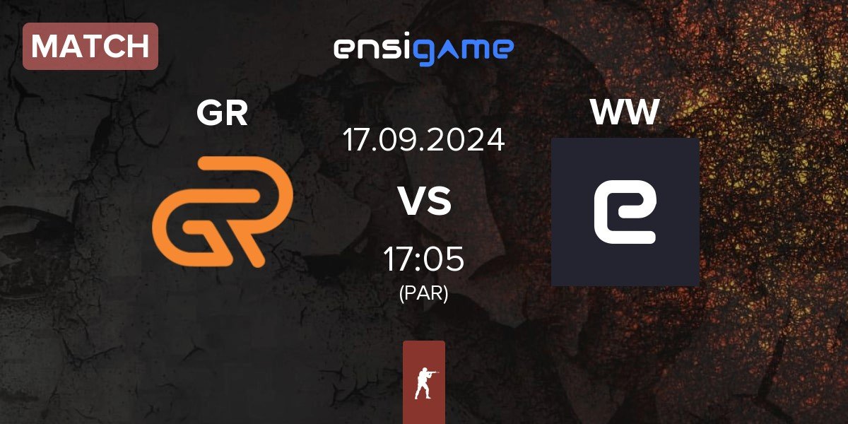 Match GR Gaming GR vs WW Team WW | 17.09