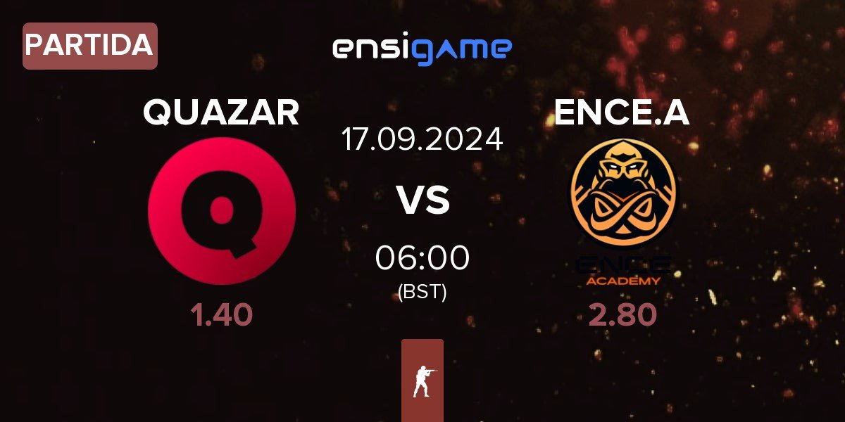 Partida Team QUAZAR QUAZAR vs ENCE Academy ENCE.A | 17.09