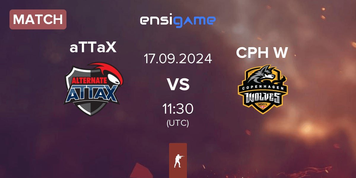 Match ALTERNATE aTTaX aTTaX vs Copenhagen Wolves CPH W | 17.09