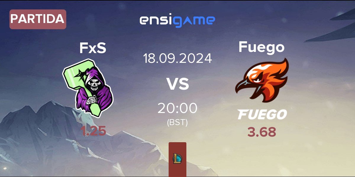 Partida Fear x Starforge FxS vs Fuego | 18.09