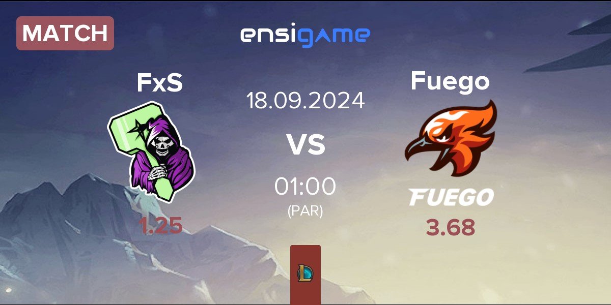 Match Fear x Starforge FxS vs Fuego | 18.09