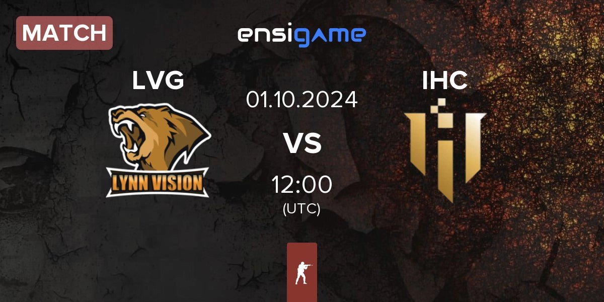 Match Lynn Vision Gaming LVG vs IHC Esports IHC | 01.10