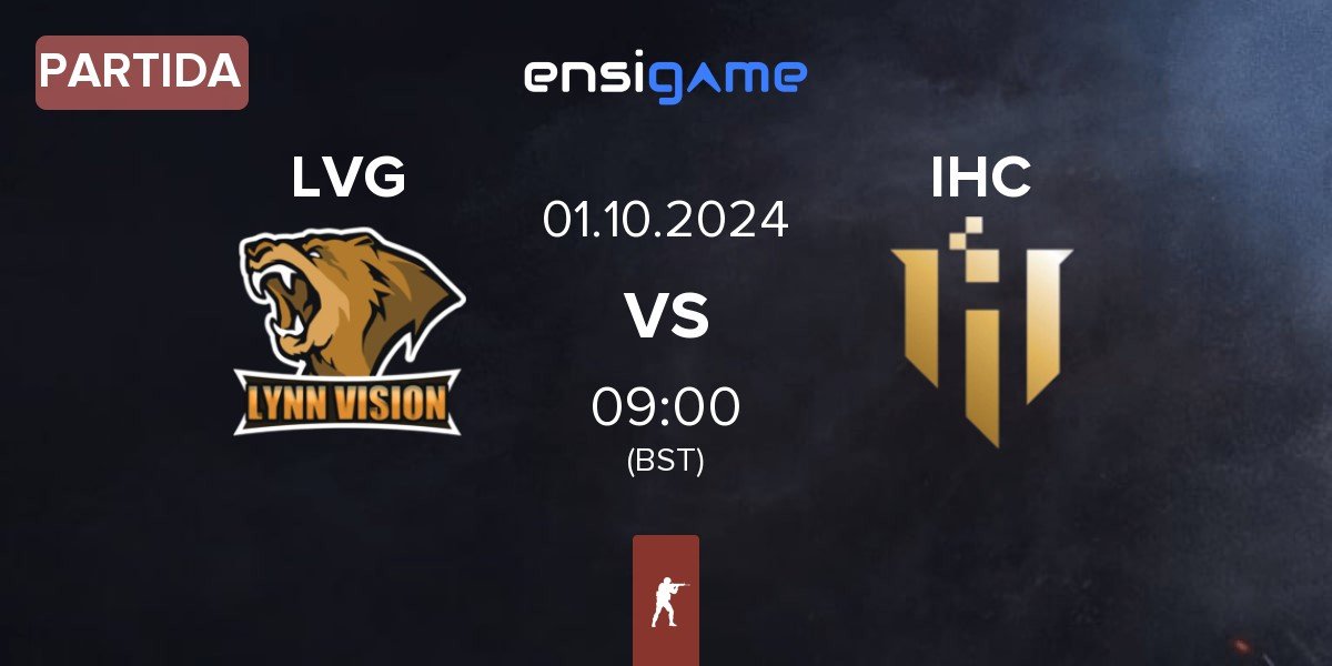 Partida Lynn Vision Gaming LVG vs IHC Esports IHC | 01.10