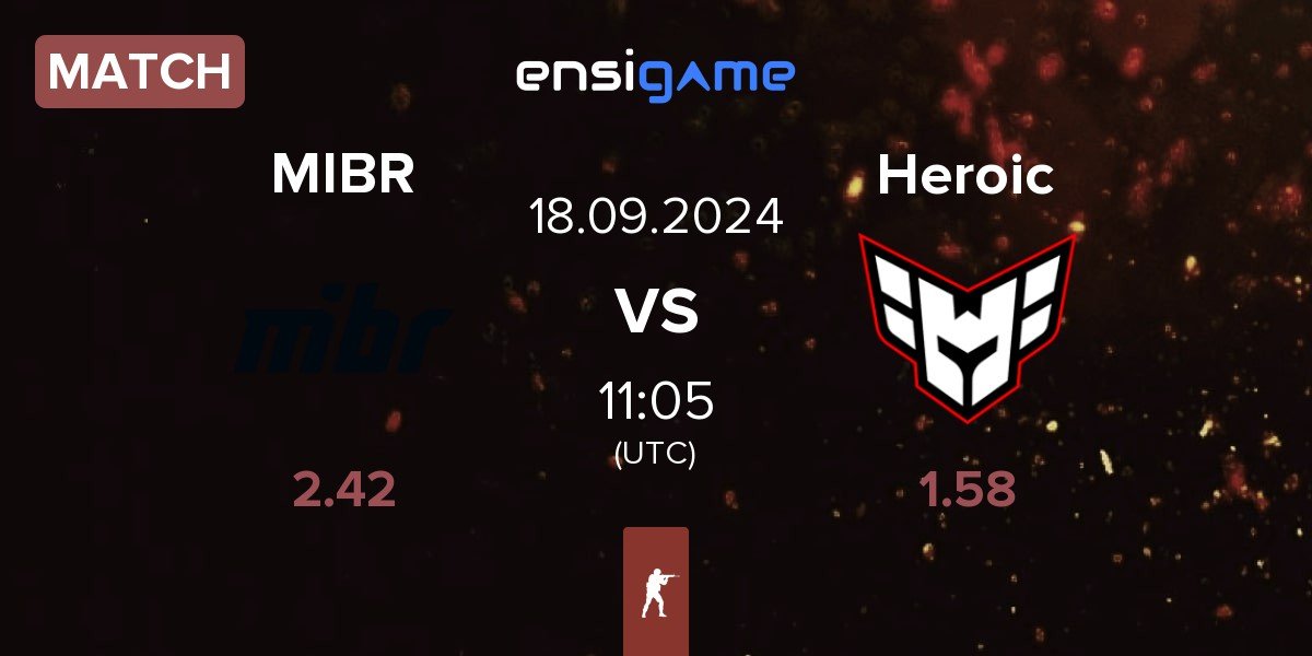 Match Made in Brazil MIBR vs Heroic | 18.09