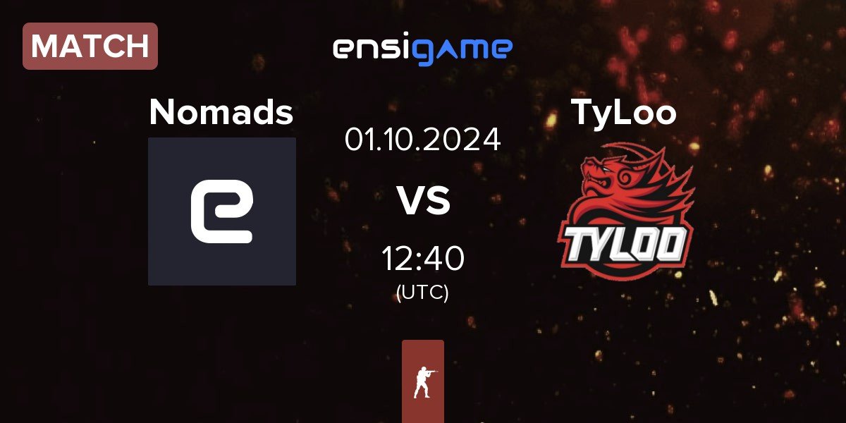 Match Nomads vs TyLoo | 01.10