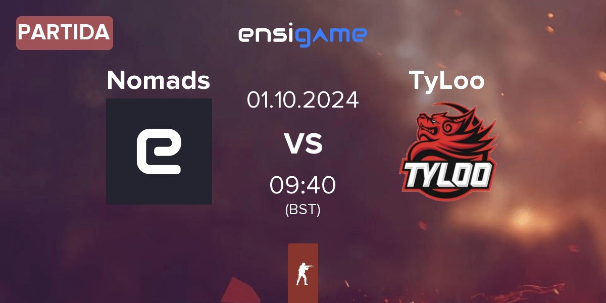 Partida Nomads vs TyLoo | 01.10