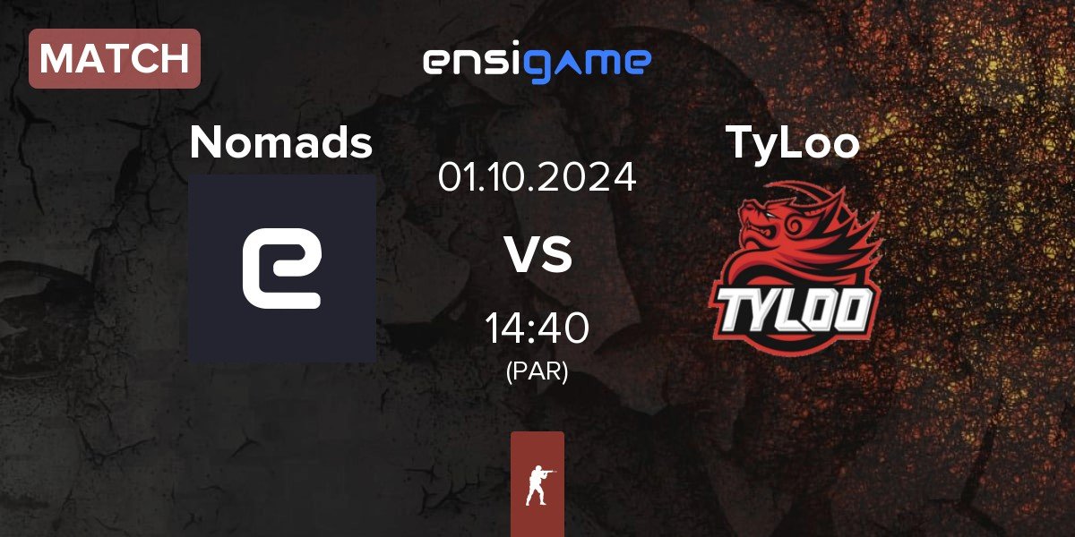 Match Nomads vs TyLoo | 01.10