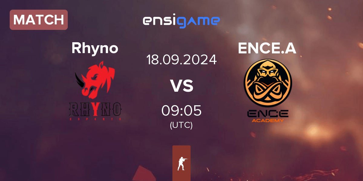 Match Rhyno Esports Rhyno vs ENCE Academy ENCE.A | 18.09