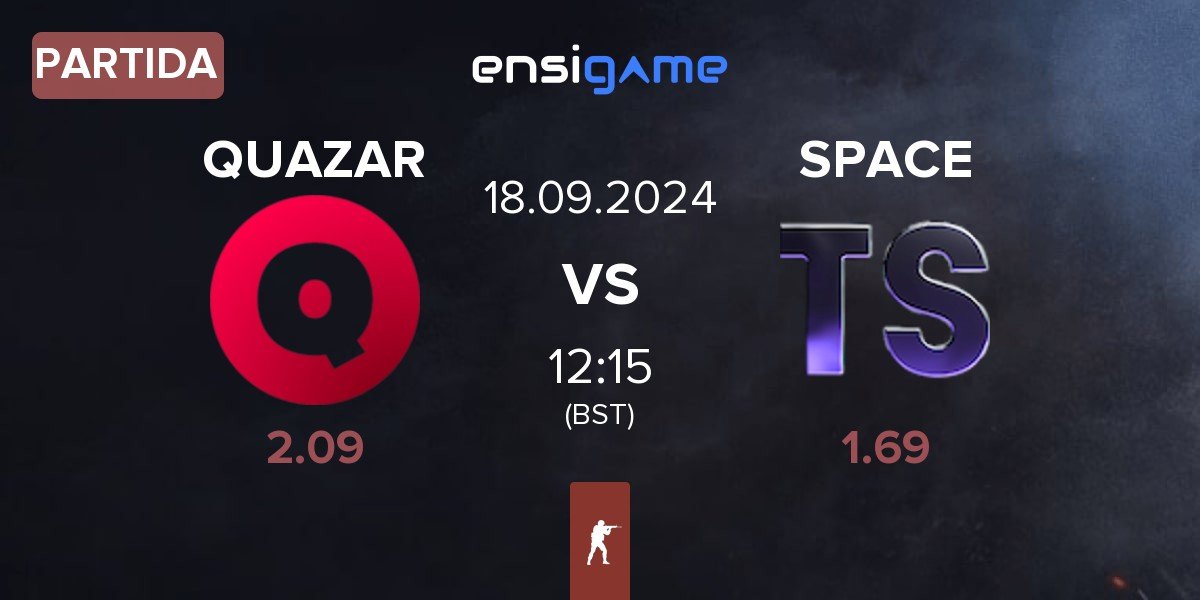 Partida Team QUAZAR QUAZAR vs Team Space SPACE | 18.09