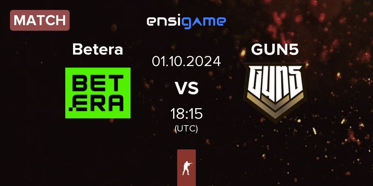 Match Betera vs GUN5 Esports GUN5 | 01.10