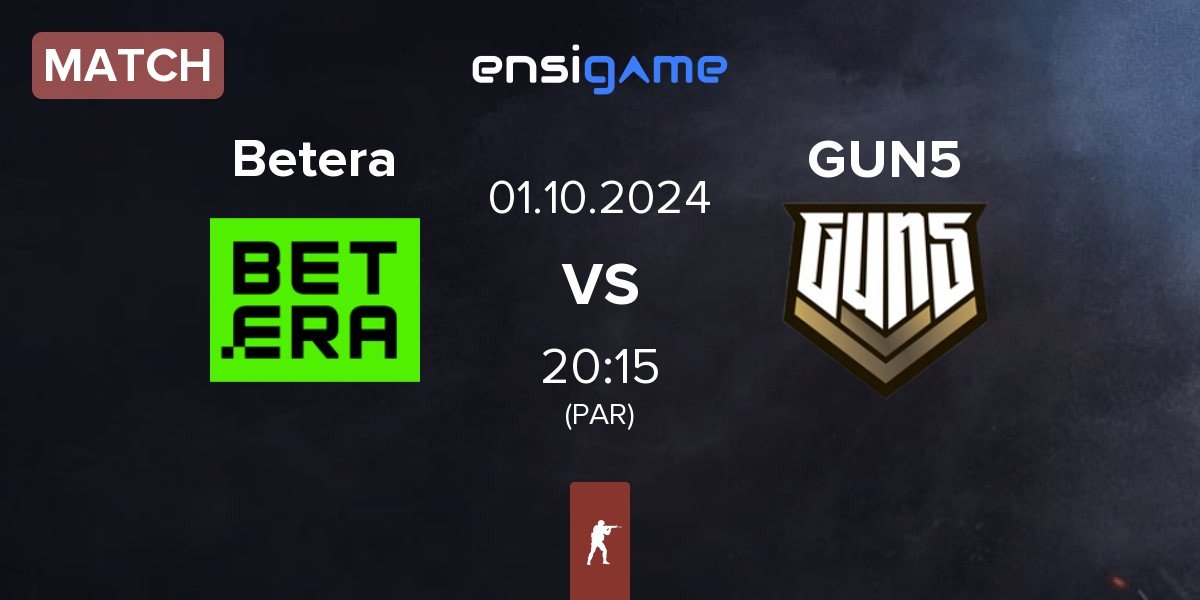 Match Betera vs GUN5 Esports GUN5 | 01.10